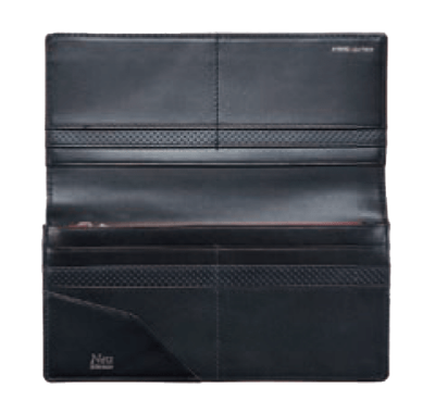 Saal(サール) Long wallet No.3941-01 開き