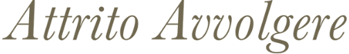 Attrito Avvolgere アットリート アッボリジェレ ロゴ