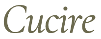 Cucire クチーレ