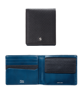 Attrito アットリート Bifold wallet with coin case No.3121-05