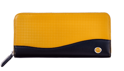 Farbe(ファルベ) Long zip-around wallet HONEYCELL® No.3680-08