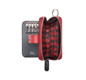Farbe(ファルベ) Zip-around key case No.3682-04Zip-around key case No.3682-04